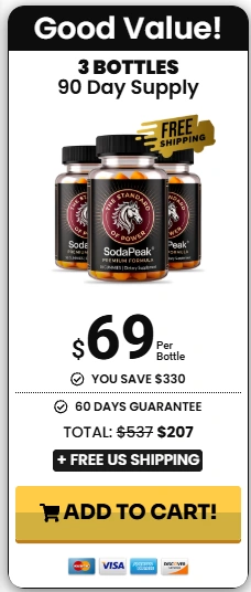 SodaPeak one bottle